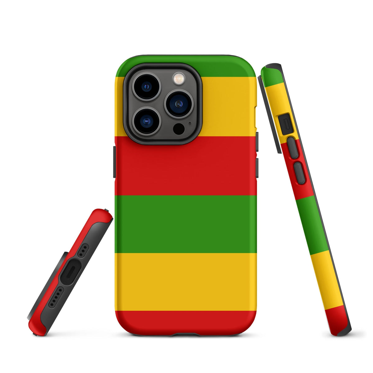 Rastafarian Flag Tough Cellphone Case for iPhone® - Conscious Apparel Store