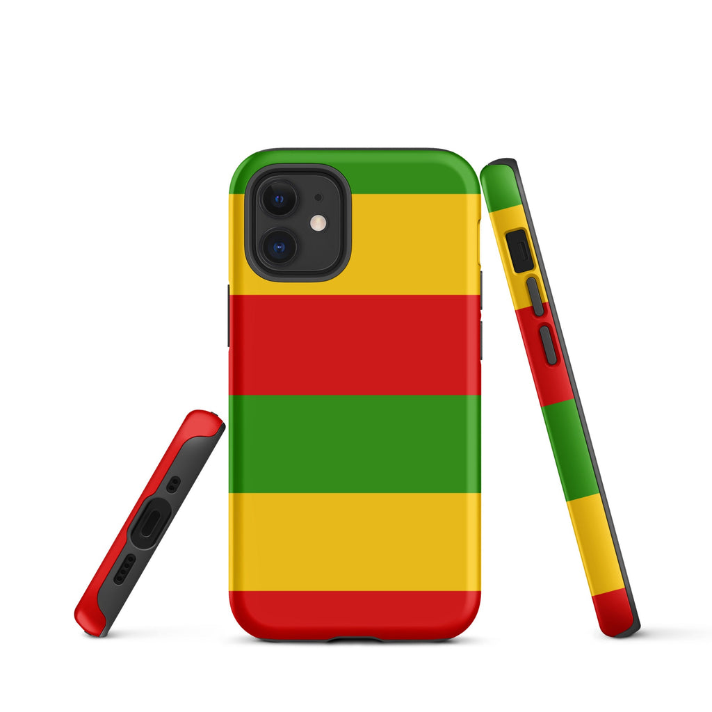 Rastafarian Flag Tough Cellphone Case for iPhone® - Conscious Apparel Store