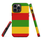 Rastafarian Flag Tough Cellphone Case for iPhone® - Conscious Apparel Store