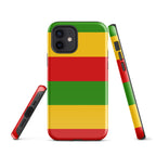 Rastafarian Flag Tough Cellphone Case for iPhone® - Conscious Apparel Store