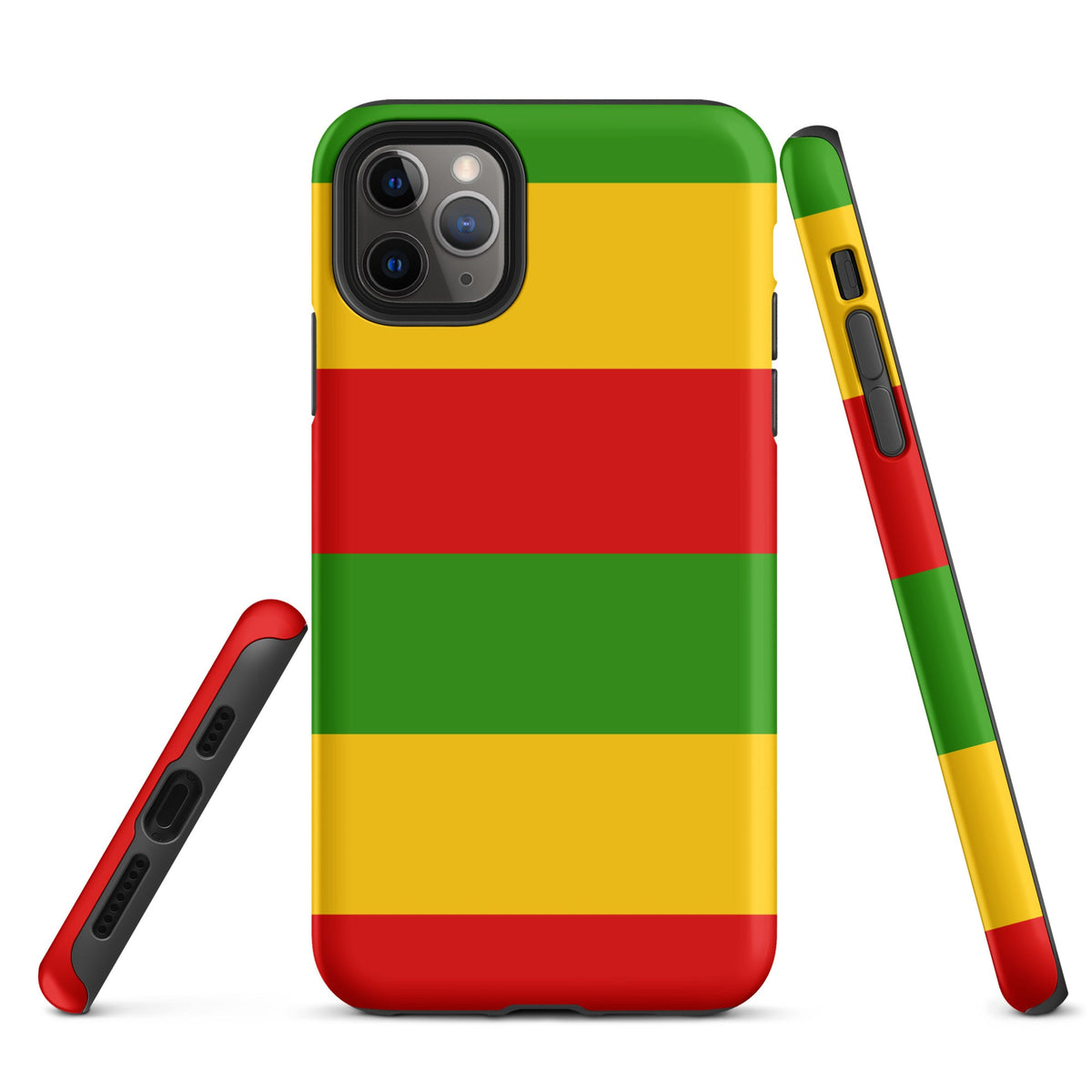 Rastafarian Flag Tough Cellphone Case for iPhone® - Conscious Apparel Store