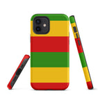 Rastafarian Flag Tough Cellphone Case for iPhone® - Conscious Apparel Store