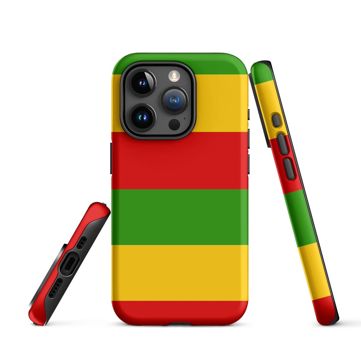 Rastafarian Flag Tough Cellphone Case for iPhone® - Conscious Apparel Store