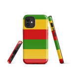 Rastafarian Flag Tough Cellphone Case for iPhone® - Conscious Apparel Store