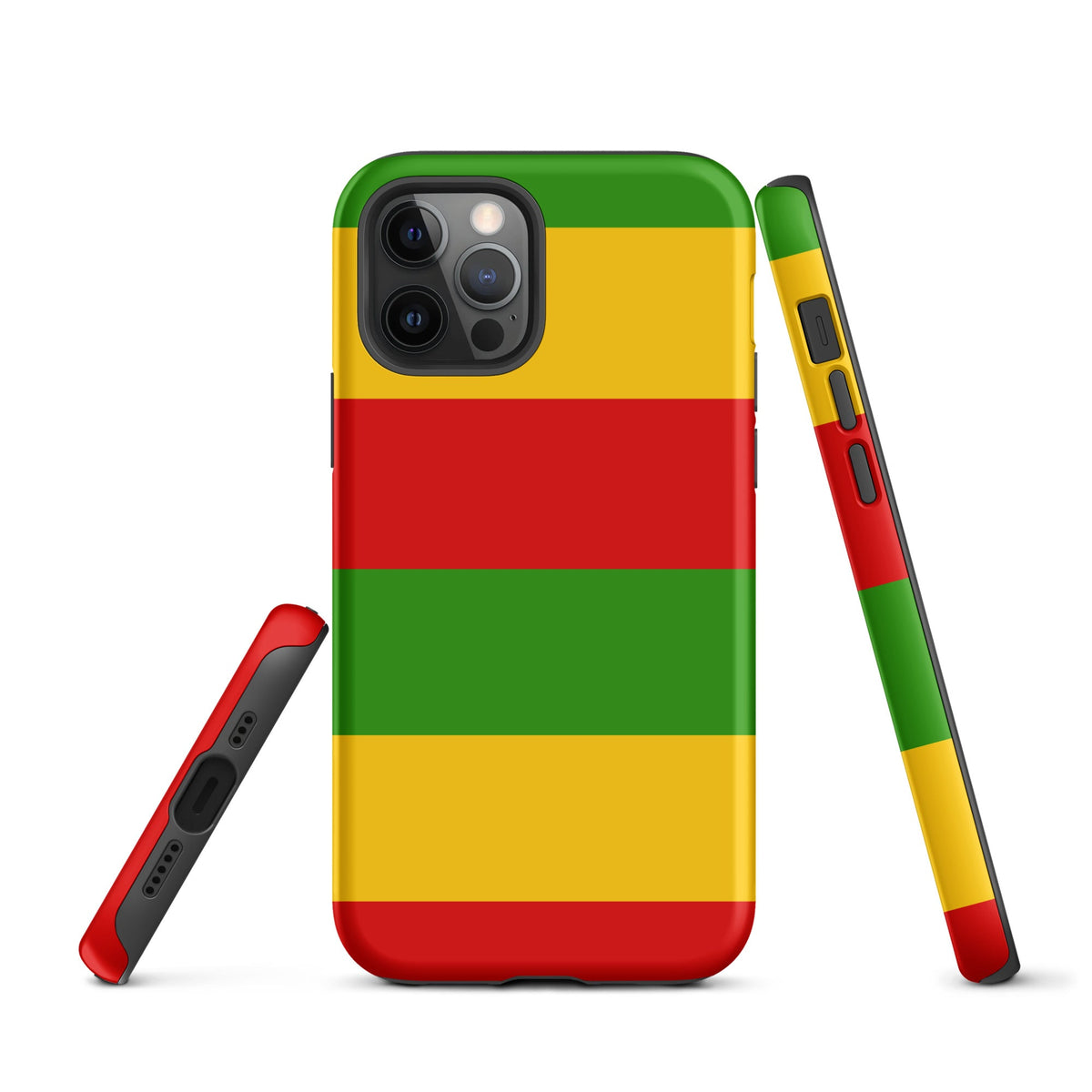 Rastafarian Flag Tough Cellphone Case for iPhone® - Conscious Apparel Store