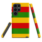 Rastafarian Flag Tough Cellphone case for Samsung® - Conscious Apparel Store