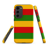 Rastafarian Flag Tough Cellphone case for Samsung® - Conscious Apparel Store