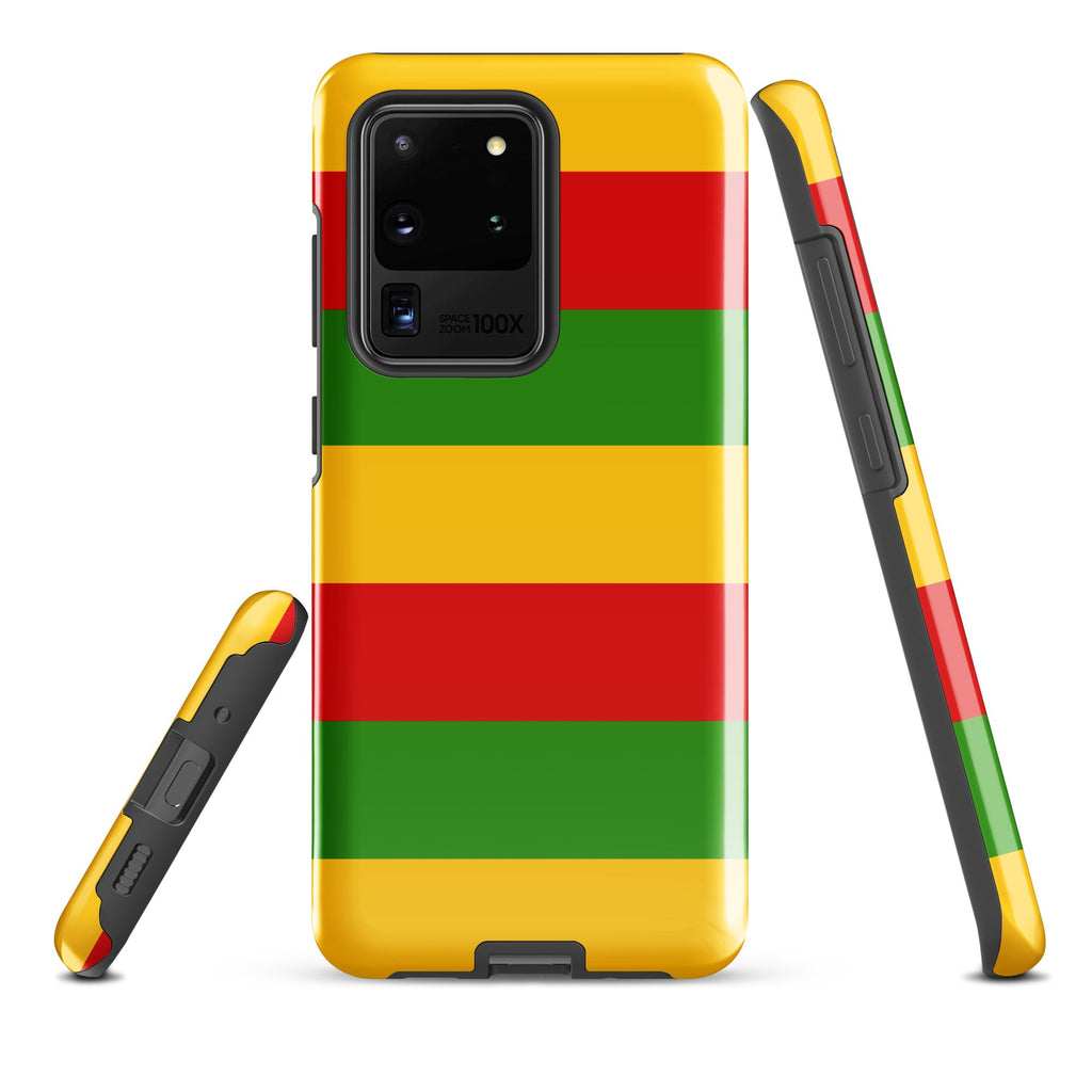 Rastafarian Flag Tough Cellphone case for Samsung® - Conscious Apparel Store