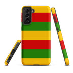 Rastafarian Flag Tough Cellphone case for Samsung® - Conscious Apparel Store