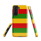 Rastafarian Flag Tough Cellphone case for Samsung® - Conscious Apparel Store