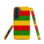 Rastafarian Flag Tough Cellphone case for Samsung® - Conscious Apparel Store