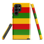 Rastafarian Flag Tough Cellphone case for Samsung® - Conscious Apparel Store