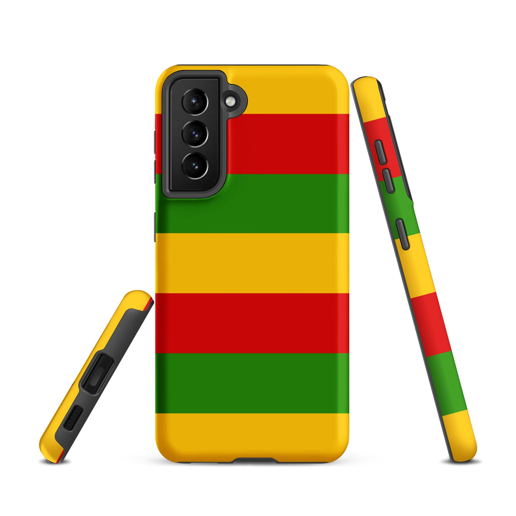Rastafarian Flag Tough Cellphone case for Samsung® - Conscious Apparel Store