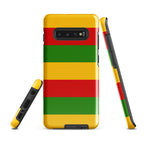 Rastafarian Flag Tough Cellphone case for Samsung® - Conscious Apparel Store