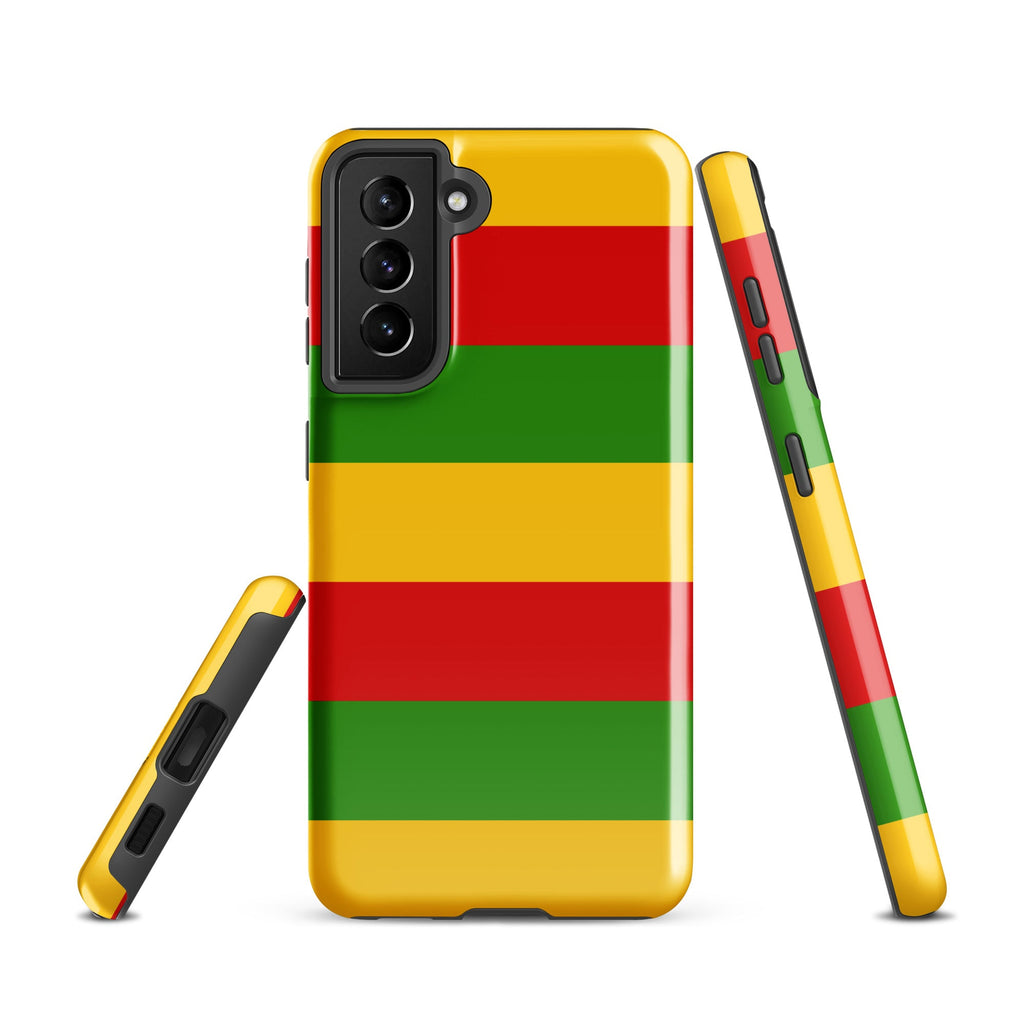 Rastafarian Flag Tough Cellphone case for Samsung® - Conscious Apparel Store