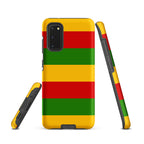 Rastafarian Flag Tough Cellphone case for Samsung® - Conscious Apparel Store