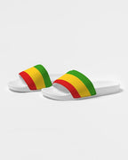 Rastafarian Flag Women's Slide Sandal - Conscious Apparel Store