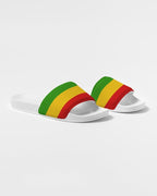 Rastafarian Flag Women's Slide Sandal - Conscious Apparel Store