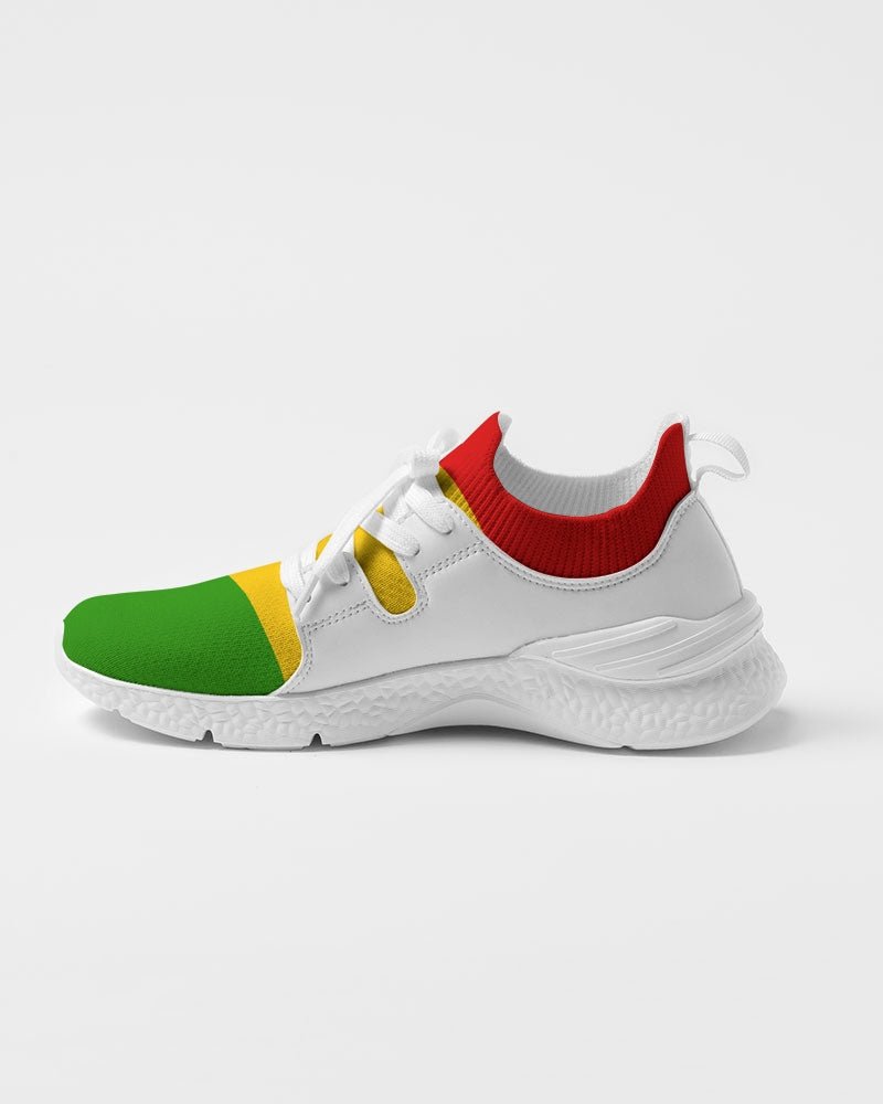 Rastafarian Flag Women's Two-Tone Sneaker - Conscious Apparel Store