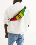 Rastafarian Lion Crossbody Sling Bag - Conscious Apparel Store