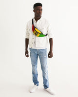 Rastafarian Lion Crossbody Sling Bag - Conscious Apparel Store