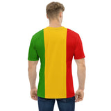 Rastafarian Lion Men's T-shirt - Conscious Apparel Store