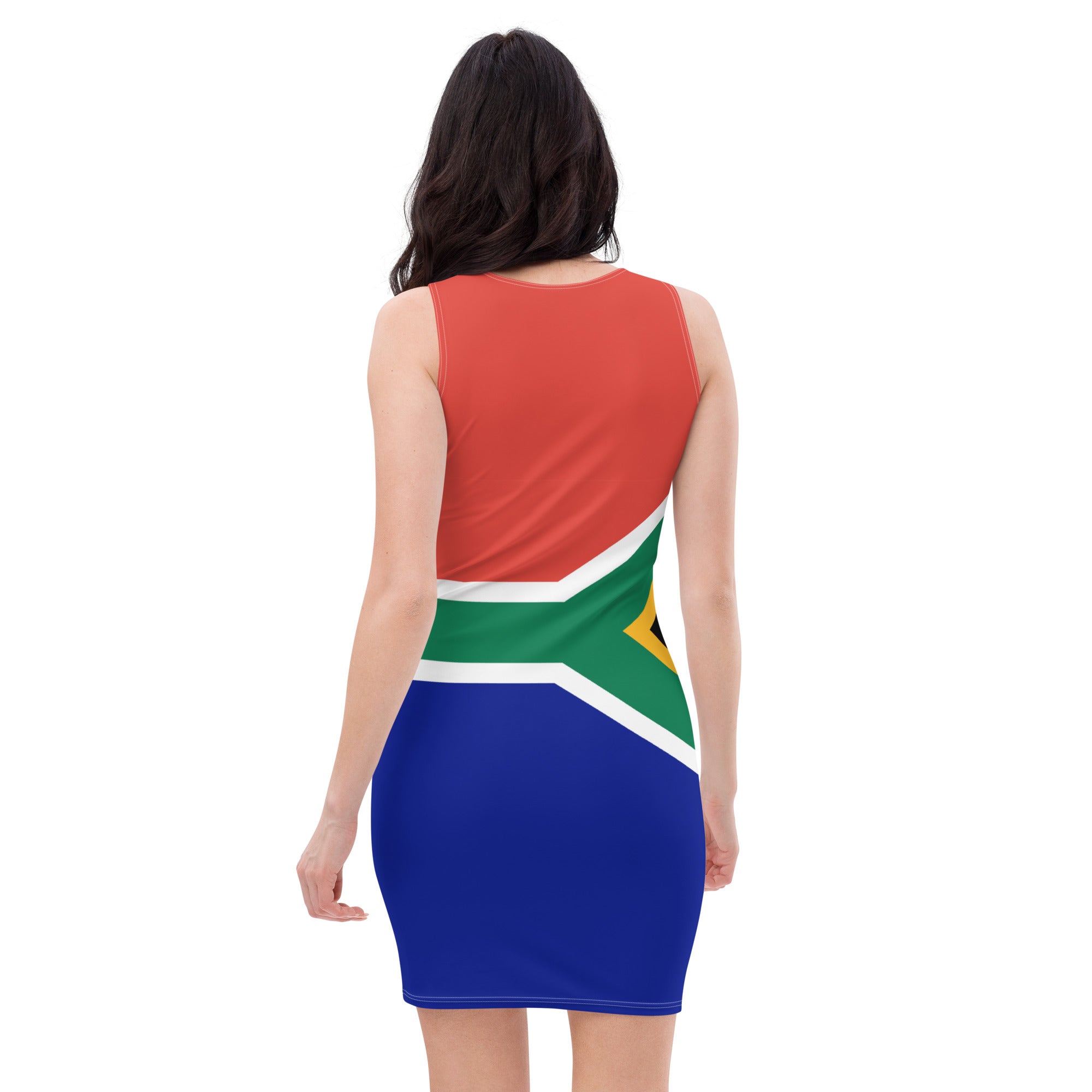 South Africa Flag Bodycon dress - Conscious Apparel Store