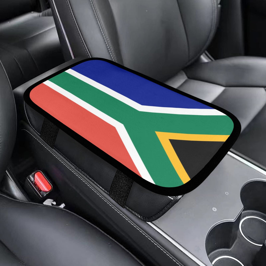 South Africa Flag Car Armrest Cover - Conscious Apparel Store