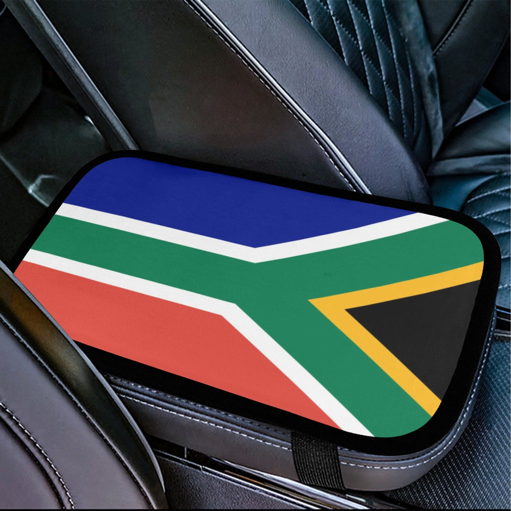 South Africa Flag Car Armrest Cover - Conscious Apparel Store