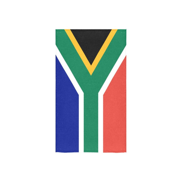 South Africa Flag Custom Towel 16"x28" - Conscious Apparel Store