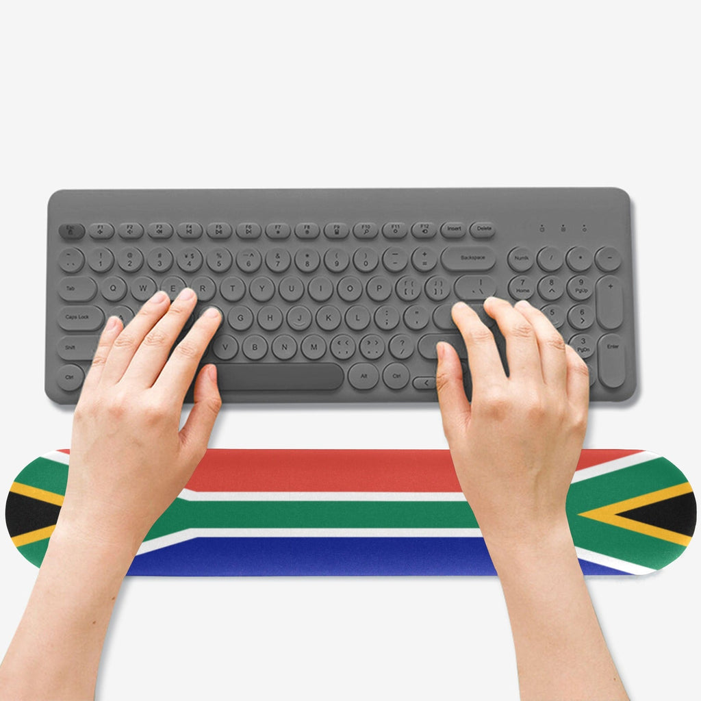 South Africa Flag Keyboard Wrist Rest Pad - Conscious Apparel Store
