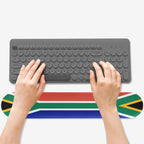 South Africa Flag Keyboard Wrist Rest Pad - Conscious Apparel Store