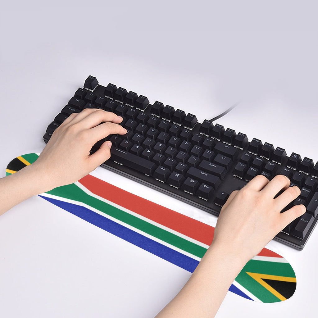 South Africa Flag Keyboard Wrist Rest Pad - Conscious Apparel Store