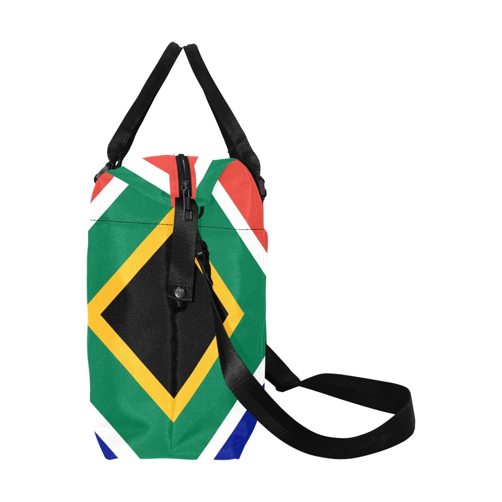 South Africa Flag Large Capacity Duffle Bag (Model 1715) - Conscious Apparel Store