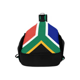 South Africa Flag Men's Casual Chest Bag - Conscious Apparel Store