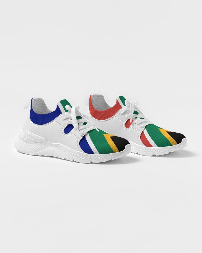 South Africa Flag Men's Two-Tone Sneaker - Conscious Apparel Store