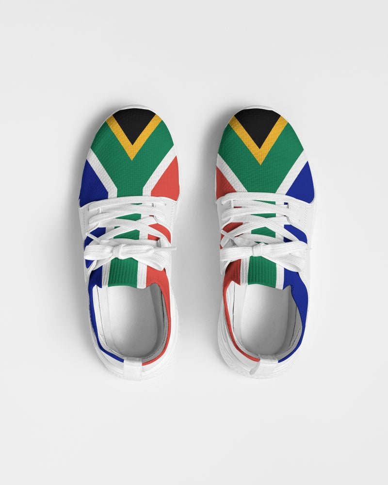 South Africa Flag Men's Two-Tone Sneaker - Conscious Apparel Store