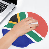 South Africa Flag Mouse Pad with Wrist Rest Support - Conscious Apparel Store