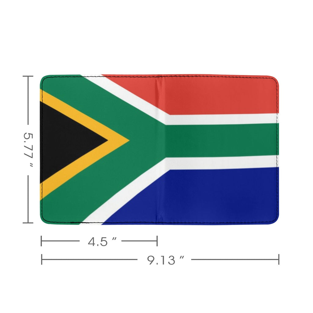 South Africa Flag Passport Holder - Conscious Apparel Store