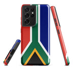 South Africa Flag Tough Cell Phone case for Samsung® - Conscious Apparel Store