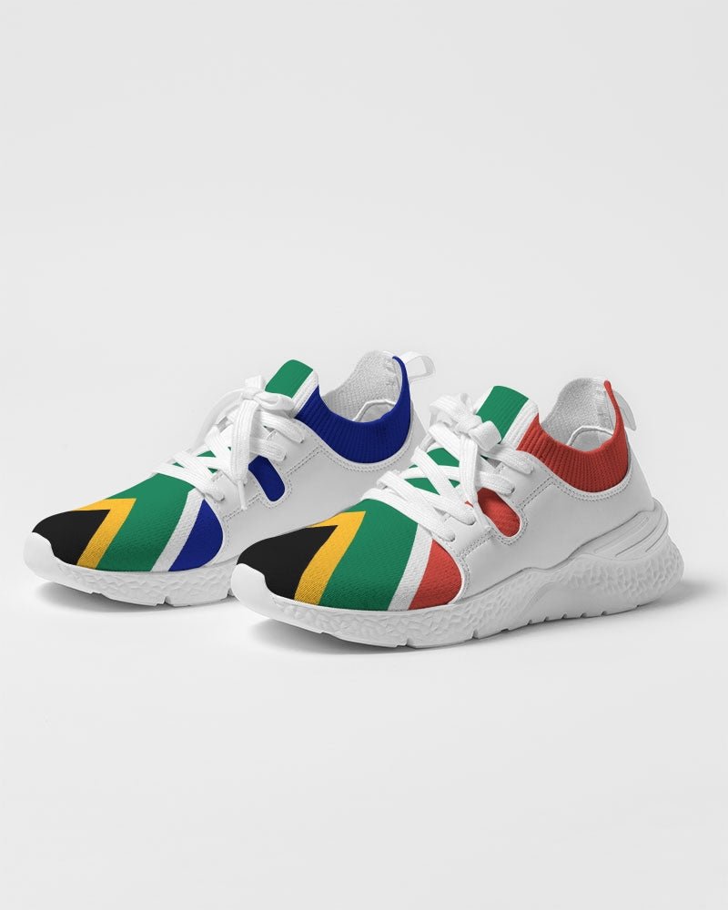 South Africa Flag Women's Two-Tone Sneaker - Conscious Apparel Store