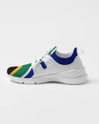 South Africa Flag Women's Two-Tone Sneaker - Conscious Apparel Store