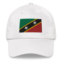 St Kitts & Nevis Flag Ball Cap - Conscious Apparel Store