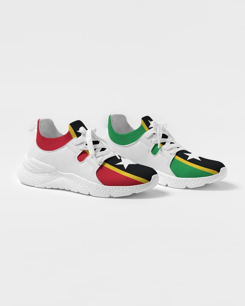 St Kitts & Nevis Flag Men's Two-Tone Sneaker - Conscious Apparel Store