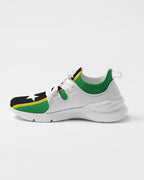 St Kitts & Nevis Flag Men's Two-Tone Sneaker - Conscious Apparel Store