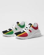 St Kitts & Nevis Flag Men's Two-Tone Sneaker - Conscious Apparel Store
