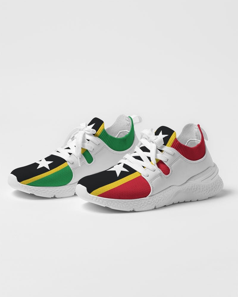 St Kitts & Nevis Flag Men's Two-Tone Sneaker - Conscious Apparel Store