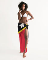 St Kitts & Nevis Flag Swim Cover Up - Conscious Apparel Store