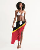 St Kitts & Nevis Flag Swim Cover Up - Conscious Apparel Store