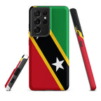 St Kitts & Nevis Flag Tough Cellphone case for Samsung® - Conscious Apparel Store